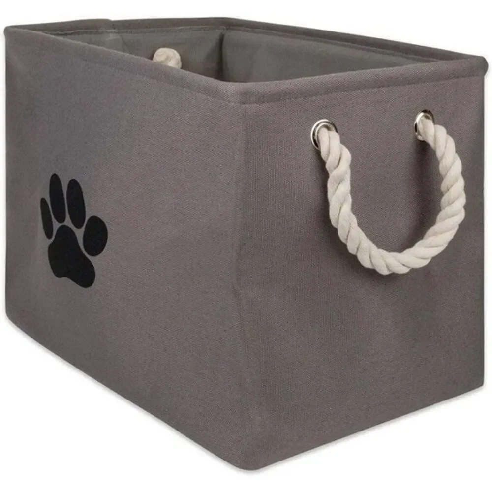 Dog Puppy Toy Box Collapsible Bin Medium‎